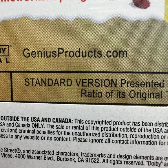 Sesame Street The Great Numbers Game DVD Elmo Telly Gabi Learning Educational - Picture 8 of 8